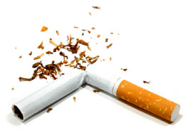 Smoking may cause emphysema