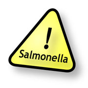 Caution with salmonella
