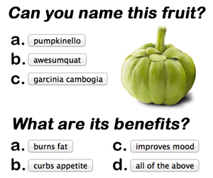 Name This Fruit and its Benefits - Garcinia Cambogia