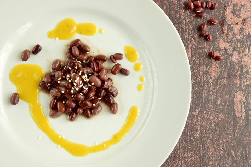 Fresh turmeric added to a nutty base of tahini or almond butter makes a terrific base for a tasty sweet or savory dressing.