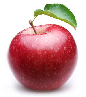 An apple