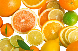 Oranges, lemons, limes, grapefruit