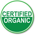 Healthceuticals® turmeric supplement contains only certified organic ingredients.