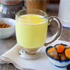 Turmeric drinks help with high-fat diets.